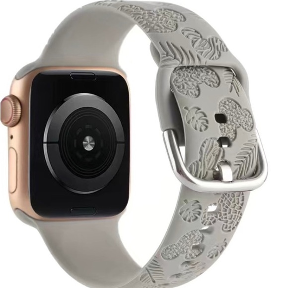 Mickey Mouse ears Inspired engraved silicone iWatchband - Picture 4 of 4